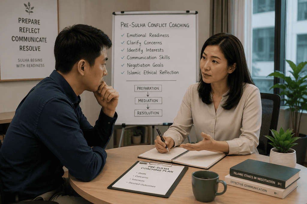 Pre-Sulha Conflict Coaching