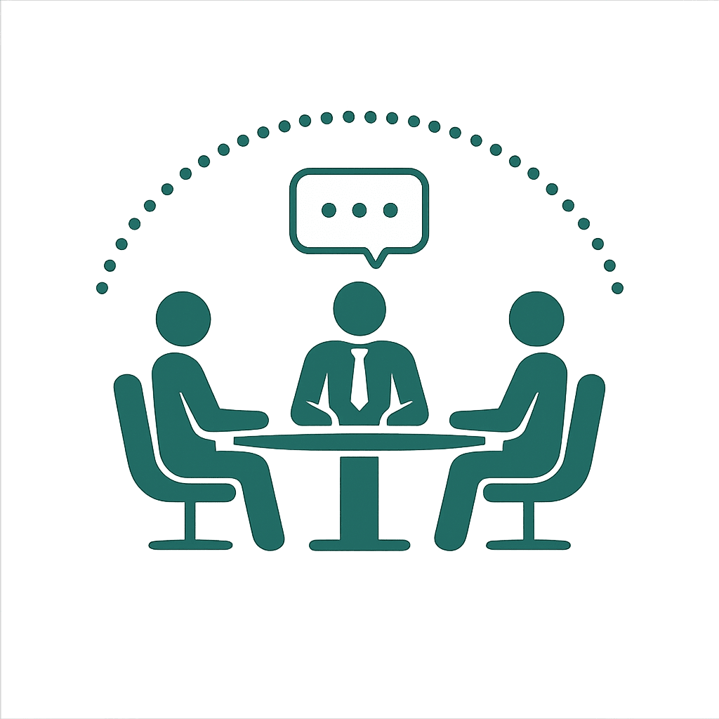a private and professionally facilitated environment